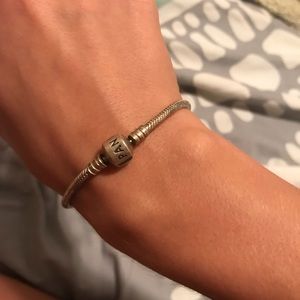 Pandora bracelet with 2 charms included!
